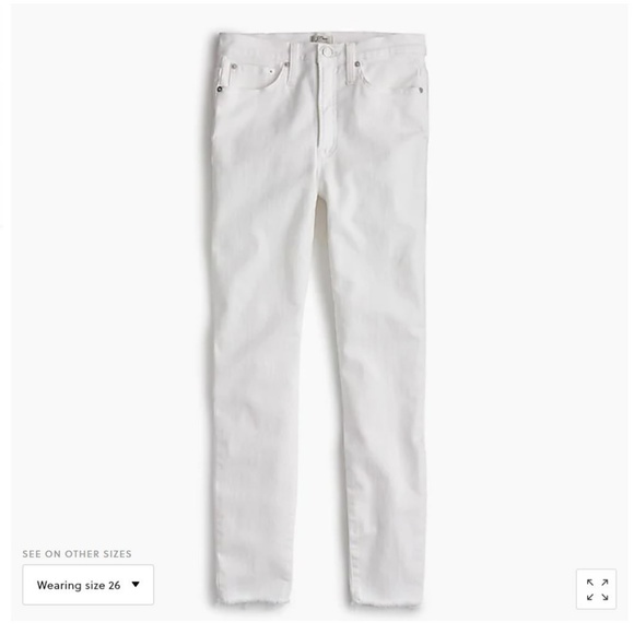 J. Crew 10" High Rise Toothpick Jeans - Picture 3 of 5